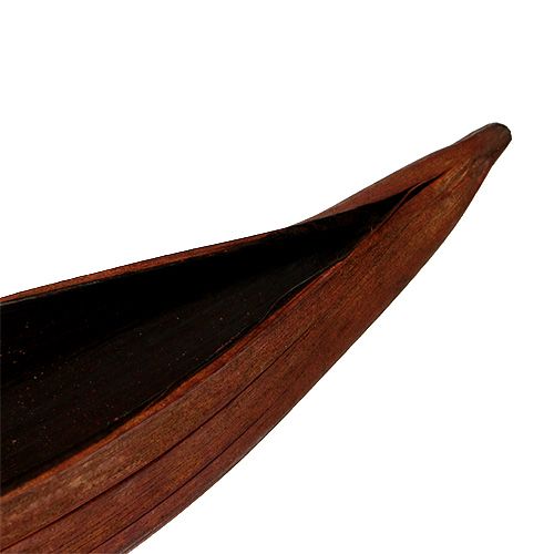 Floristik24 Folha de coco marrom 60cm