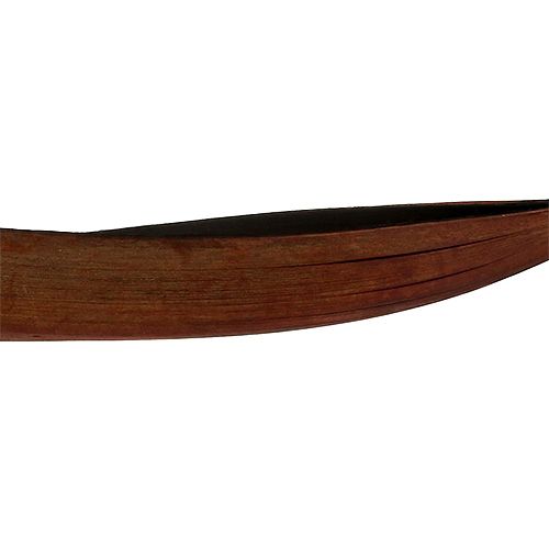 Floristik24 Folha de coco marrom 60cm
