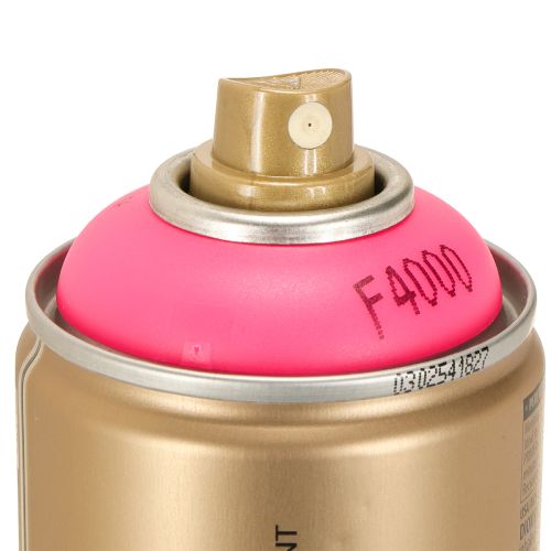 Itens Spray de cor rosa fluorescente em lata Montana 400ml