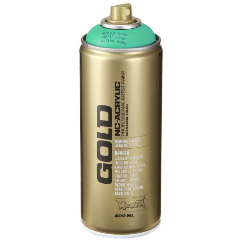 Spray de cor turquesa spray de tinta spray fluorescente spray neon ciano 400ml