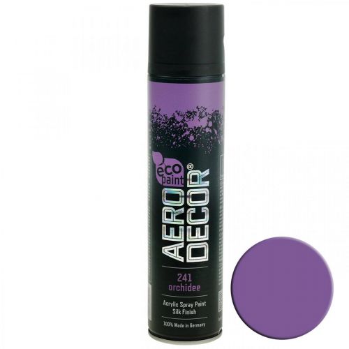 Floristik24 Spray de cor Silk Matt 400ml Orquídea