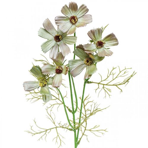 Itens Cesta de jóias Cosmea verde artificial flores de verão 61cm