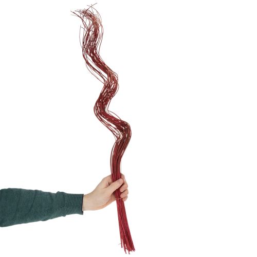 Itens Ramo decorativo seco de salgueiro-chorão para arranjos florais criativos e acessórios para casa, 80 cm, 70 g