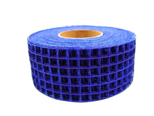 Floristik24 Fita de grade 4,5 cm x 10 m azul