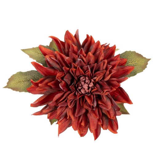 Flor artificial de dália com haste longa, 68 cm | Floristik24.pt