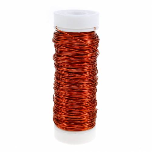 Itens Arame Esmaltado Deco Laranja Ø0,30mm 30g/50m