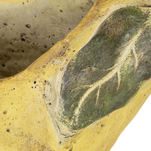 Itens Vaso decorativo de concreto para pera, decoração de outono 19×12,5×15,5 cm