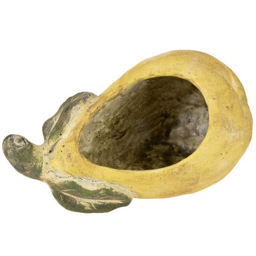 Itens Vaso decorativo de concreto para pera, decoração de outono 19×12,5×15,5 cm