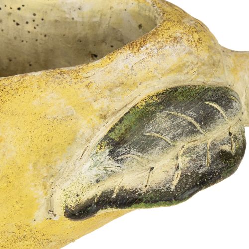 Itens Vaso decorativo para plantas de outono em concreto 25×13×11cm