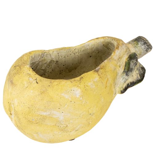 Itens Vaso decorativo para plantas de outono em concreto 25×13×11cm