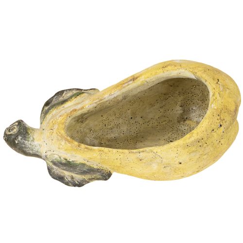 Itens Vaso decorativo para plantas de outono em concreto 25×13×11cm