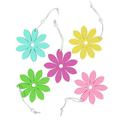 Floristik24 Flores decorativas para pendurar Ø8cm 20 un