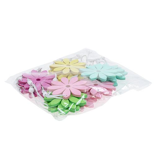 Floristik24 Flores decorativas para pendurar Ø8cm 20 un