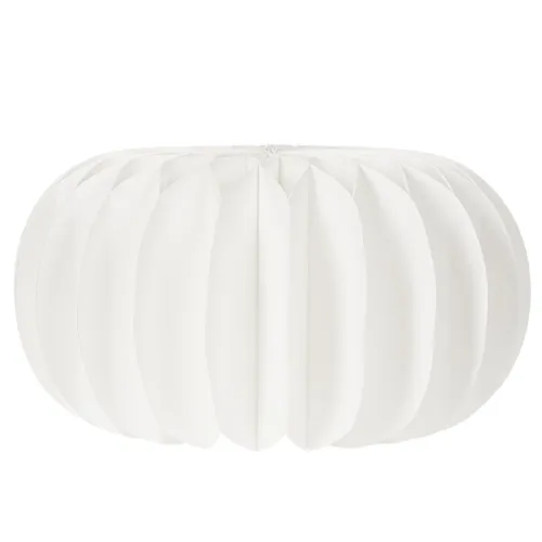 Anel de papel em formato de favo de mel, formato de abóbora redonda grande, 24 cm, pacote com 4 unidades, ideal para flores secas e decoração de outono. | Floristik24.pt