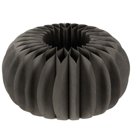 Decoração de mesa em papel com formato de favo de mel em formato de abóbora, dobrável, redonda, 34 cm, 2 peças. | Floristik24.pt