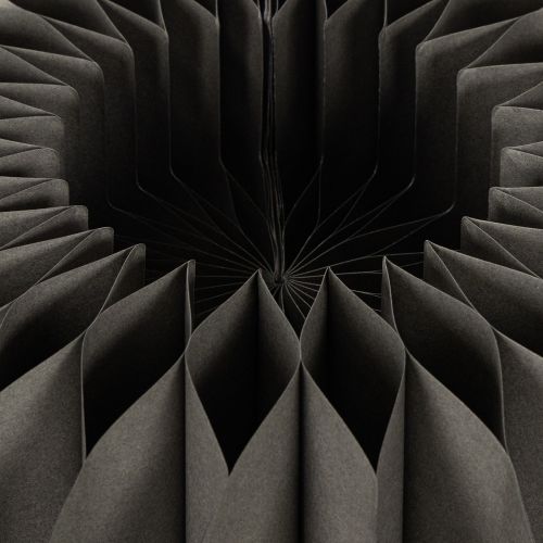 Decoração de mesa em papel com formato de favo de mel em formato de abóbora, dobrável, redonda, 34 cm, 2 peças. | Floristik24.pt