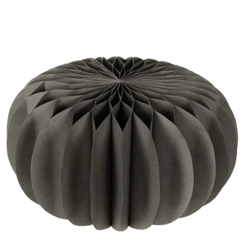 Decoração de mesa em papel com formato de favo de mel em formato de abóbora, dobrável, redonda, 34 cm, 2 peças. | Floristik24.pt