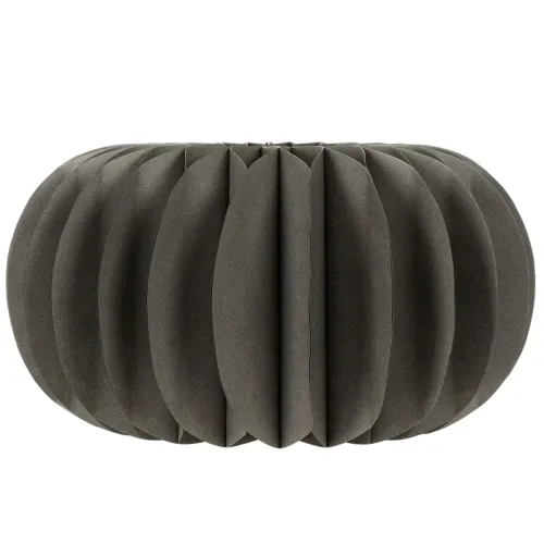 Decoração de mesa em papel com formato de favo de mel em formato de abóbora, dobrável, redonda, 34 cm, 2 peças. | Floristik24.pt