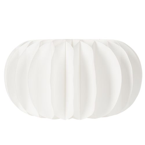 Bola decorativa de papel, decoração moderna de abóbora, papel em formato de favo de mel, 34 cm, 2 peças | Floristik24.pt