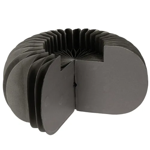 Anel decorativo de papel em formato de abóbora com favo de mel, 24 cm, 4 peças | Floristik24.pt