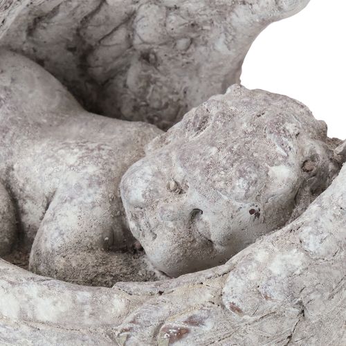 Itens Anjo decorativo dormindo com asas figura de anjo túmulo 22,5cm