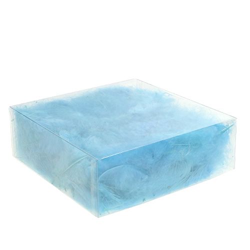 Floristik24 Penas curtas 30g turquesa