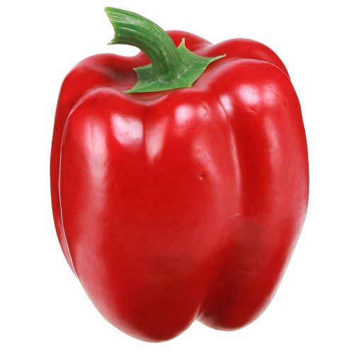 Itens Chupeta decorativa de comida vermelha com pimenta vegetal Alt.10cm