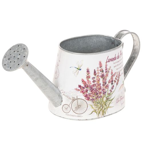 Regador decorativo de metal, lavanda, design retrô para jardim, 30×11×14,5cm comprar | Floristik24.pt