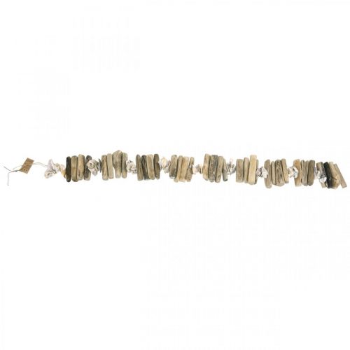 Itens Conchas guirlandas decorativas e troncos 90cm