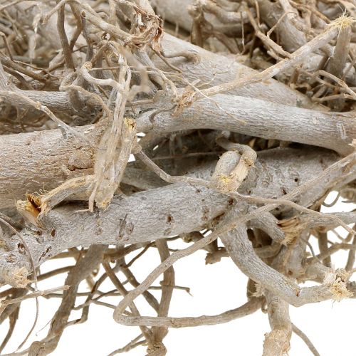 Floristik24 Guirlanda decorativa natural, cinza Ø40cm 1ud