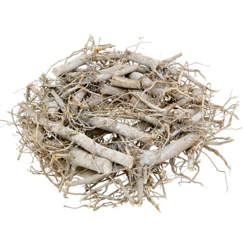 Floristik24 Guirlanda decorativa natural, cinza Ø40cm 1ud