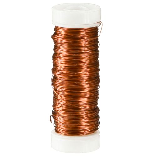 Itens Arame Esmaltado Deco Laranja Ø0,30mm 30g/50m