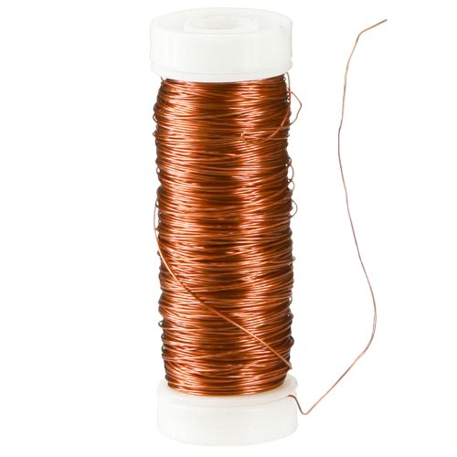 Itens Arame Esmaltado Deco Laranja Ø0,30mm 30g/50m