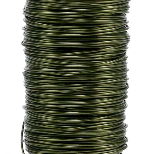 Itens Arame Esmaltado Deco Verde Oliva Ø0,50mm 50m 100g