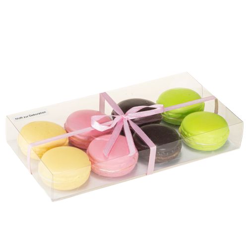 Itens Macaron Decorativo Merengue Pastéis Comida Manequim 5cm 8 peças