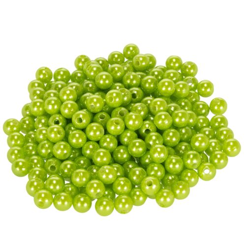 Contas decorativas, verde-maçã, Ø8mm, 250 peças comprar | Floristik24.pt