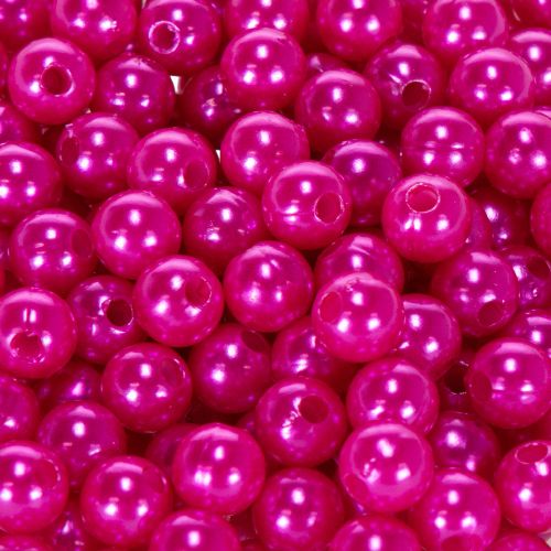 Contas decorativas rosa, Ø8mm, 250 peças | Floristik24.pt