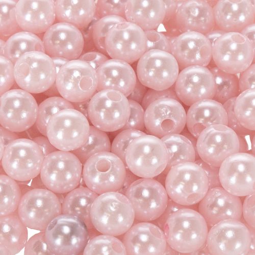 Contas decorativas Ø8mm rosa, 250 unidades | Floristik24.pt