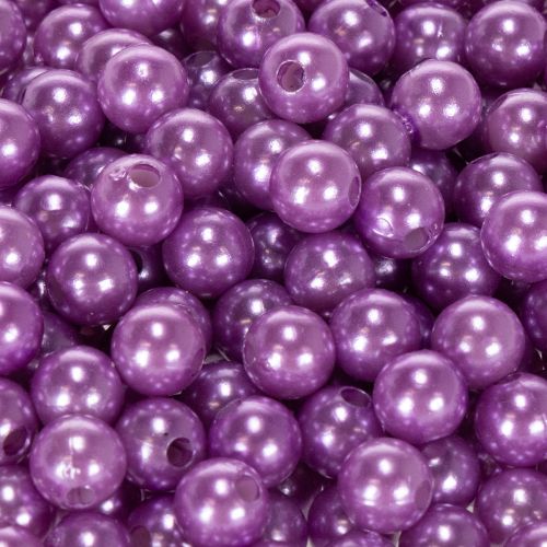 Contas decorativas Ø8mm Violeta 250 peças | Floristik24.pt