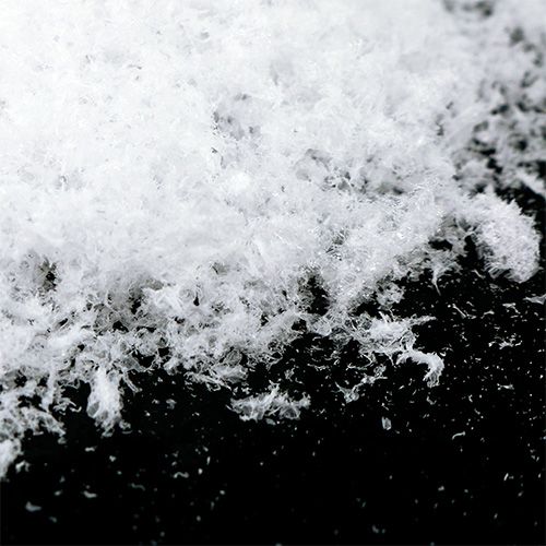 Itens Neve decorativa branca fina 12g