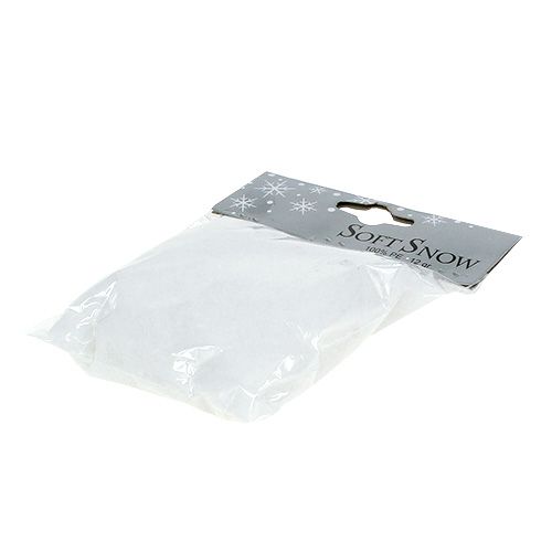Itens Neve decorativa branca fina 12g