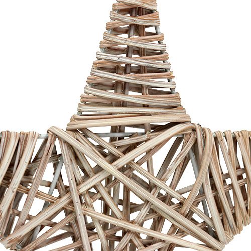 Floristik24 Estrela decorativa para pendurar 25 cm da videira 1p