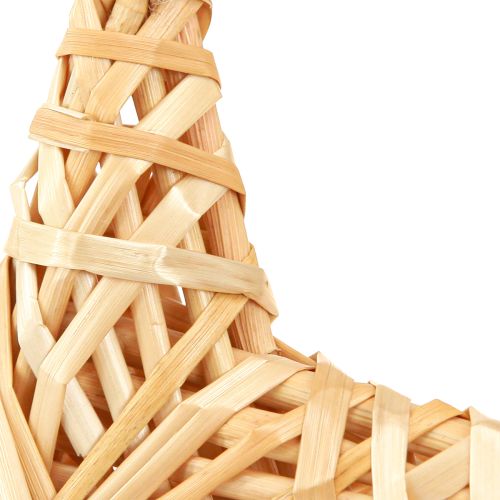 Itens Estrelas decorativas para árvore de Natal, estrelas de vime 14,5 cm, 3 peças