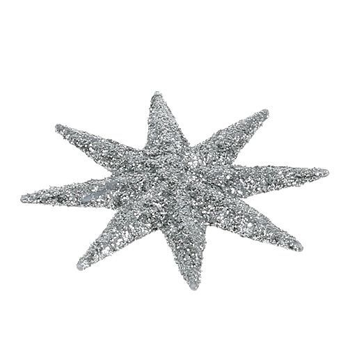 Itens Estrelas decorativas de prata Ø5cm 20pcs