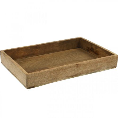 Itens Bandeja decorativa bandeja de madeira arranjo retangular underlay 37×25cm