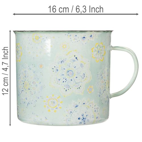 Caneca decorativa, vaso de