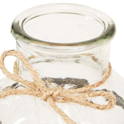 Itens Vasos decorativos garrafa vaso de vidro na base 12×12×20cm 4 unidades