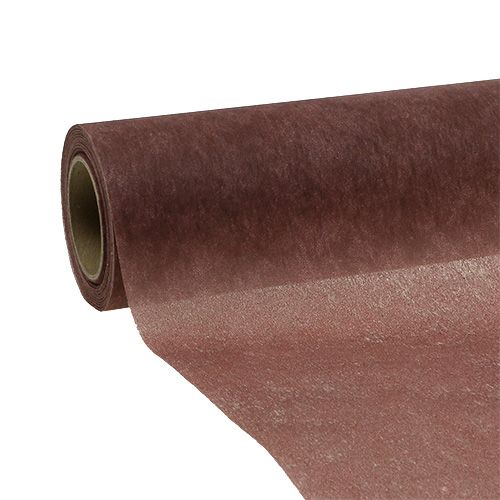 Floristik24 Deco fleece 60cm x 20m marrom