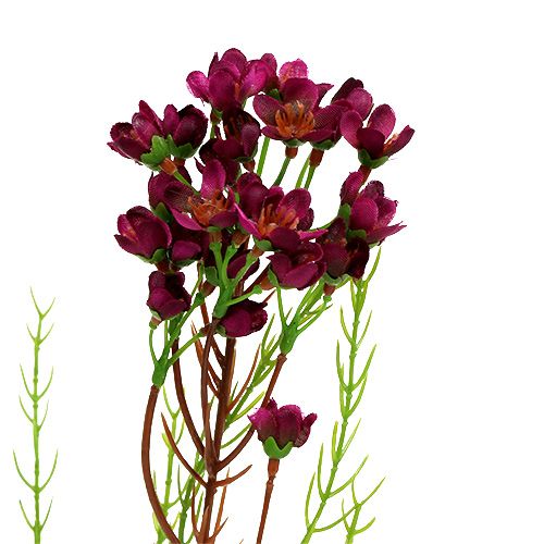 Floristik24 Ramo decorativo com flores Erika 80cm 3pcs