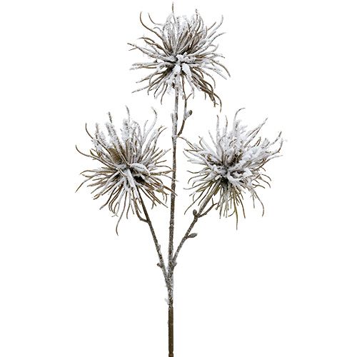 Ramo decorativo com neve 45cm 3pçs | Floristik24.pt